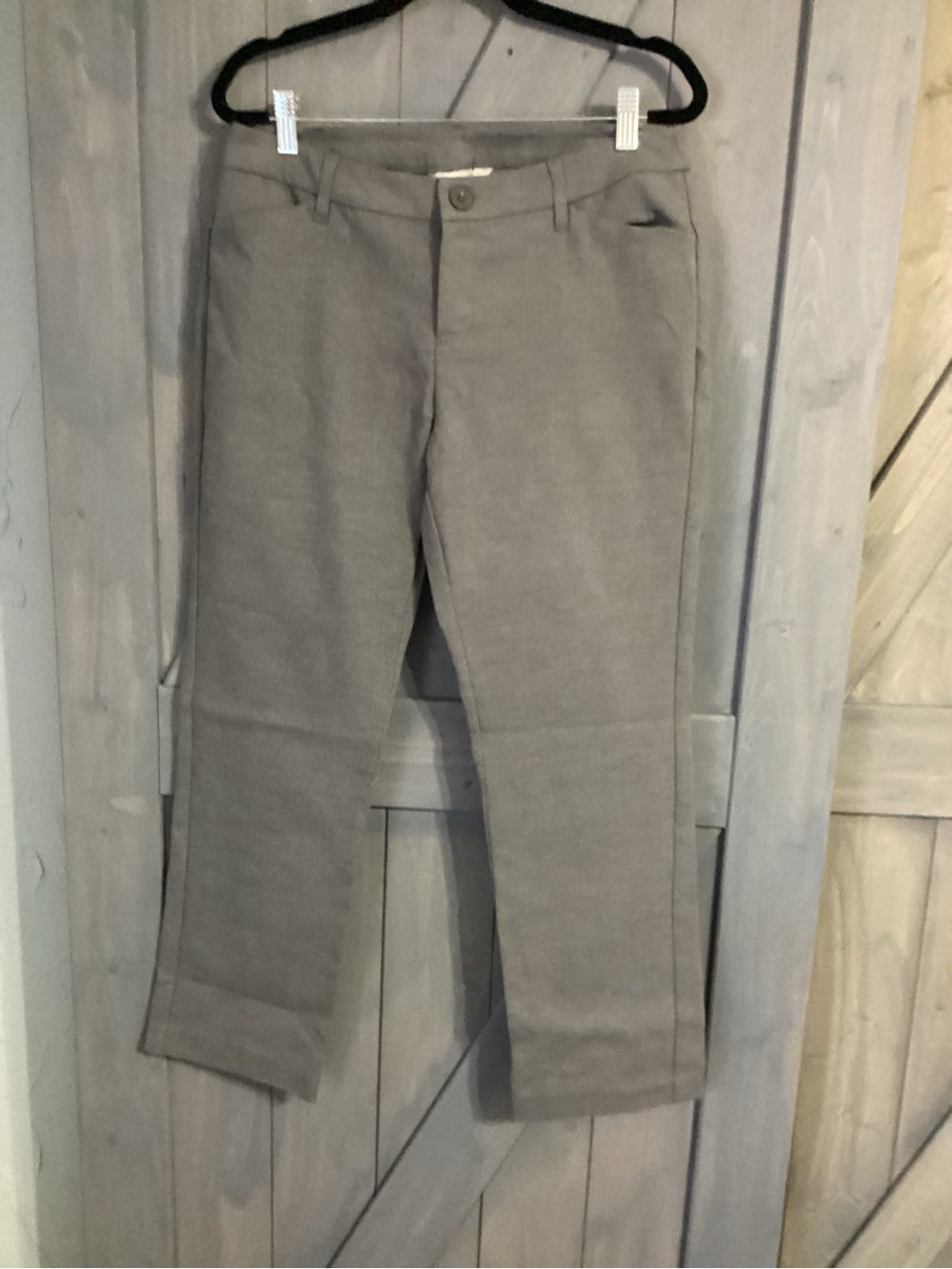Christopher & Banks Gray Womens Dress Pants